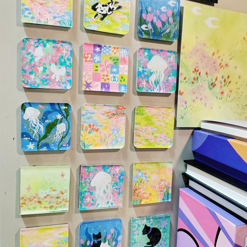 📸✨ Magneti da frigo fai da te con foto – Crea 10 ricordi unici!