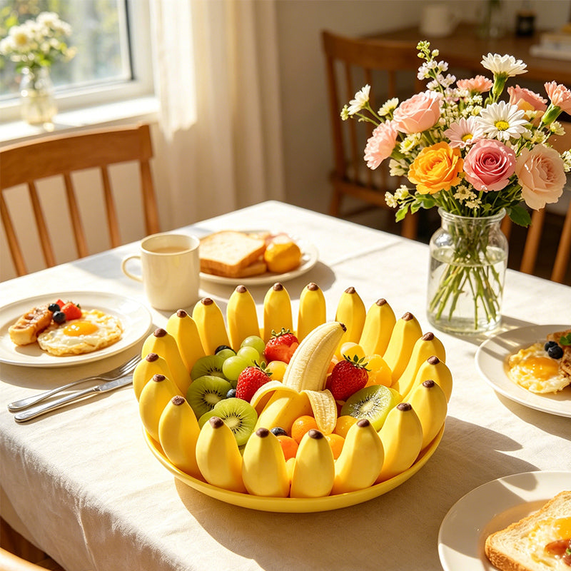 Ciotola per frutta a forma di banana creativ