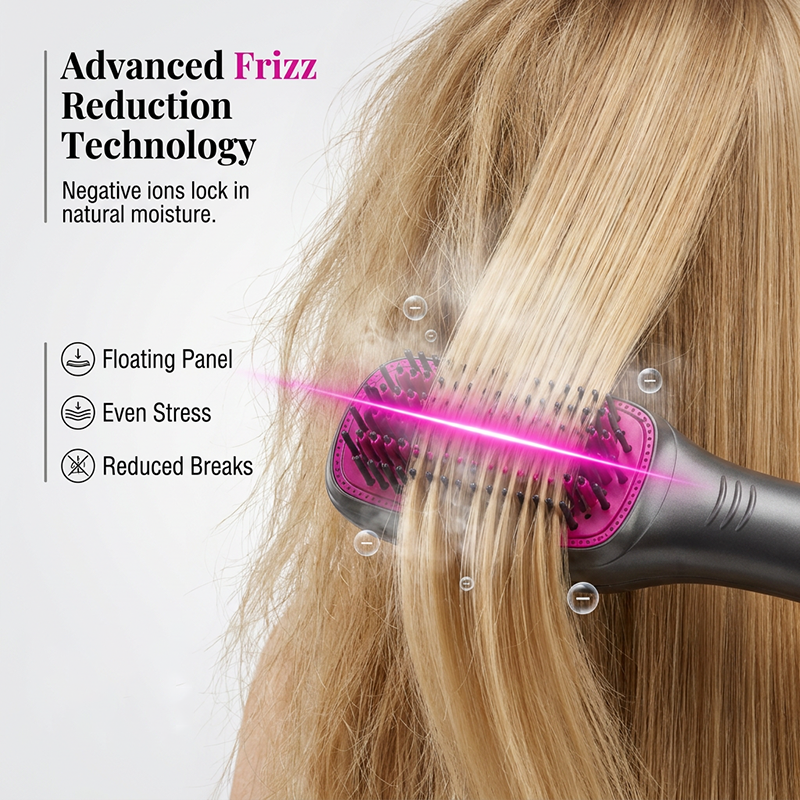 🎉 Saldi 2026 — Oltre 162.000 pezzi venduti! 💇‍♀️ Spazzola ad aria calda professionale 3 in 1: asciuga, districa e dona volume in un unico passaggio ✨
