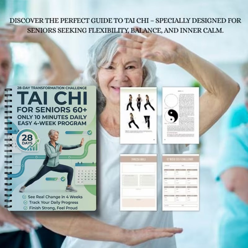 🧘 SCONTO DEL 50% A TEMPO LIMITATO! ⚡ Manuale di Tai Chi per anziani e principianti – Esercizi delicati, passo dopo passo, incentrati sul benessere